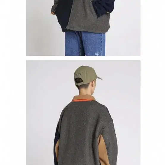 디스이즈네버댓 Wool-Zip 자켓 (L)