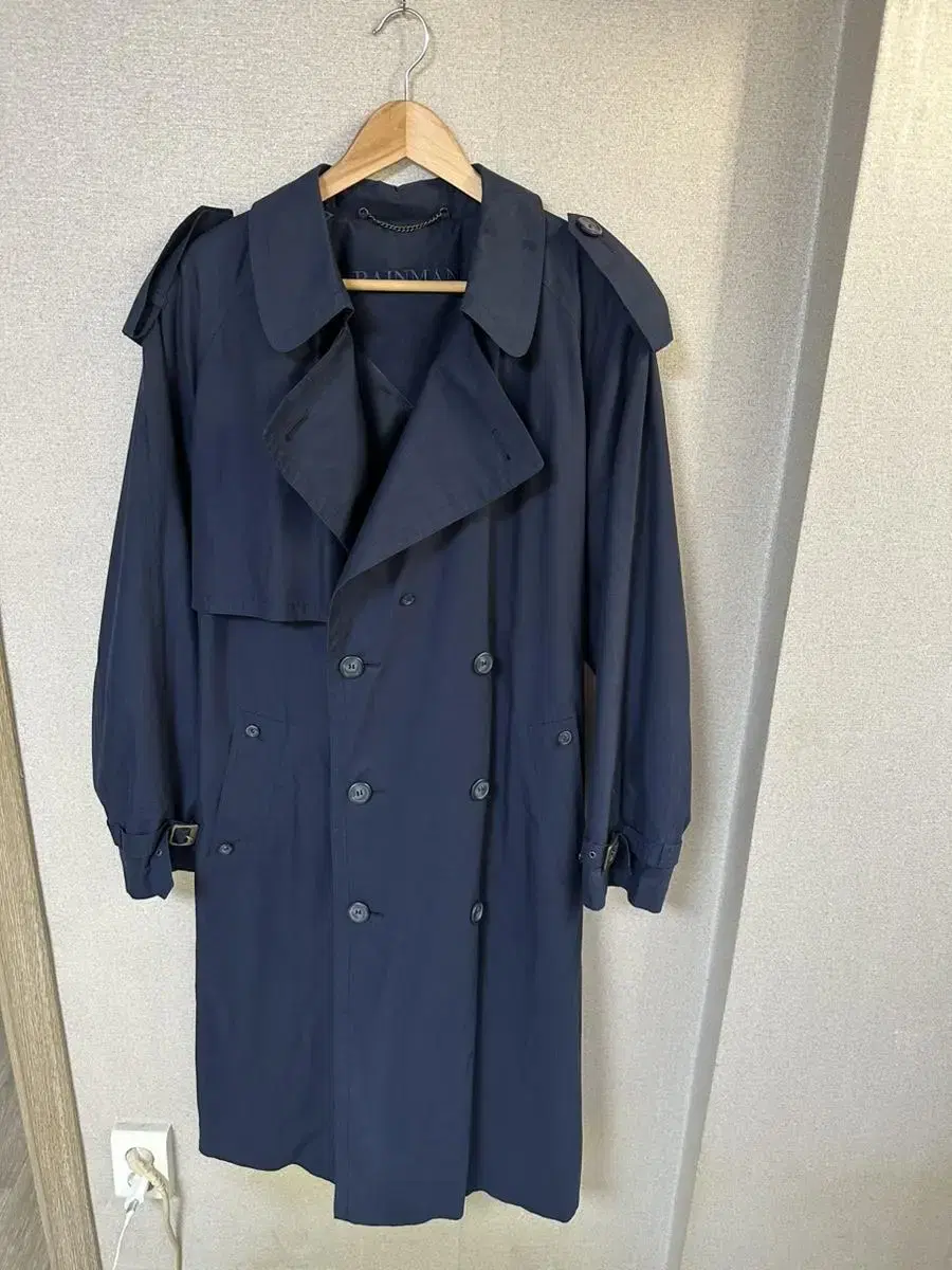 RAINMAN Cotton men's coat EUR 48S in navy