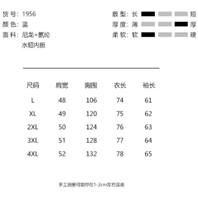 남성 리얼밍크 고어텍스 자켓 무스탕