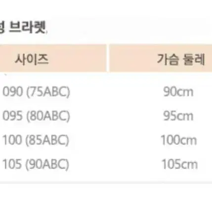 새상품  여성속옷  브라렛 일괄  빅사이즈 90abc