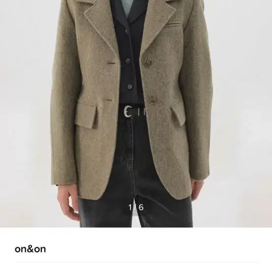 온앤온 자켓 Balloon Sleeve Wool Jacket