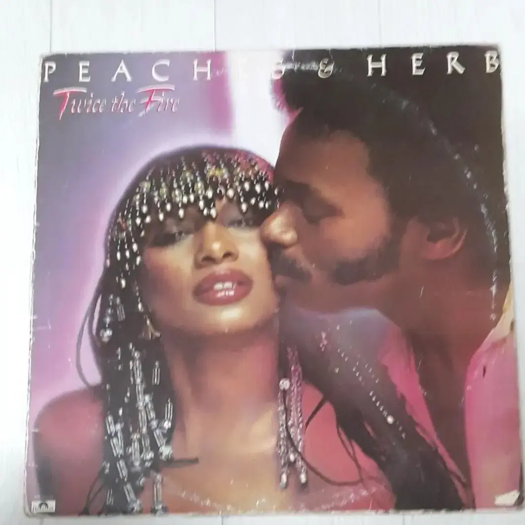 흑인음악 소울훵크 디스코 Peaches & Herb 캐나다 엘피 바이닐