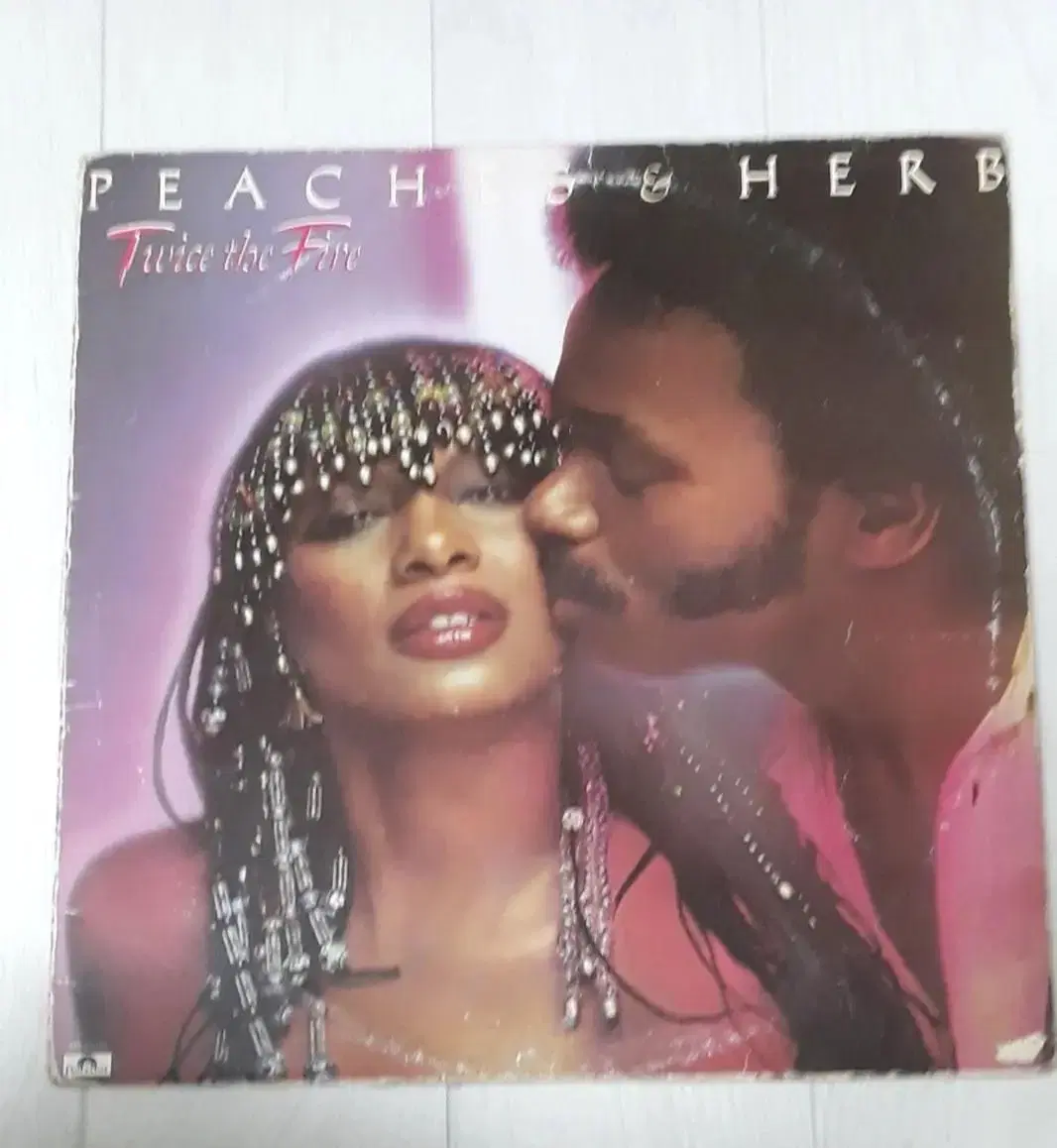 흑인음악 소울훵크 디스코 Peaches & Herb 캐나다 엘피 바이닐