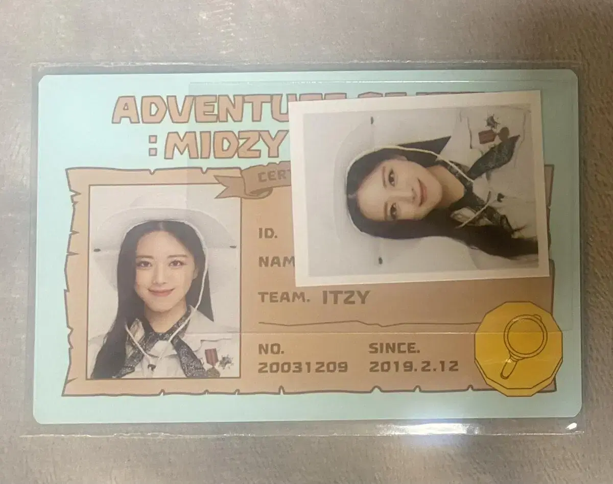 itzy 있지 유나 팬미팅 엠디 포카