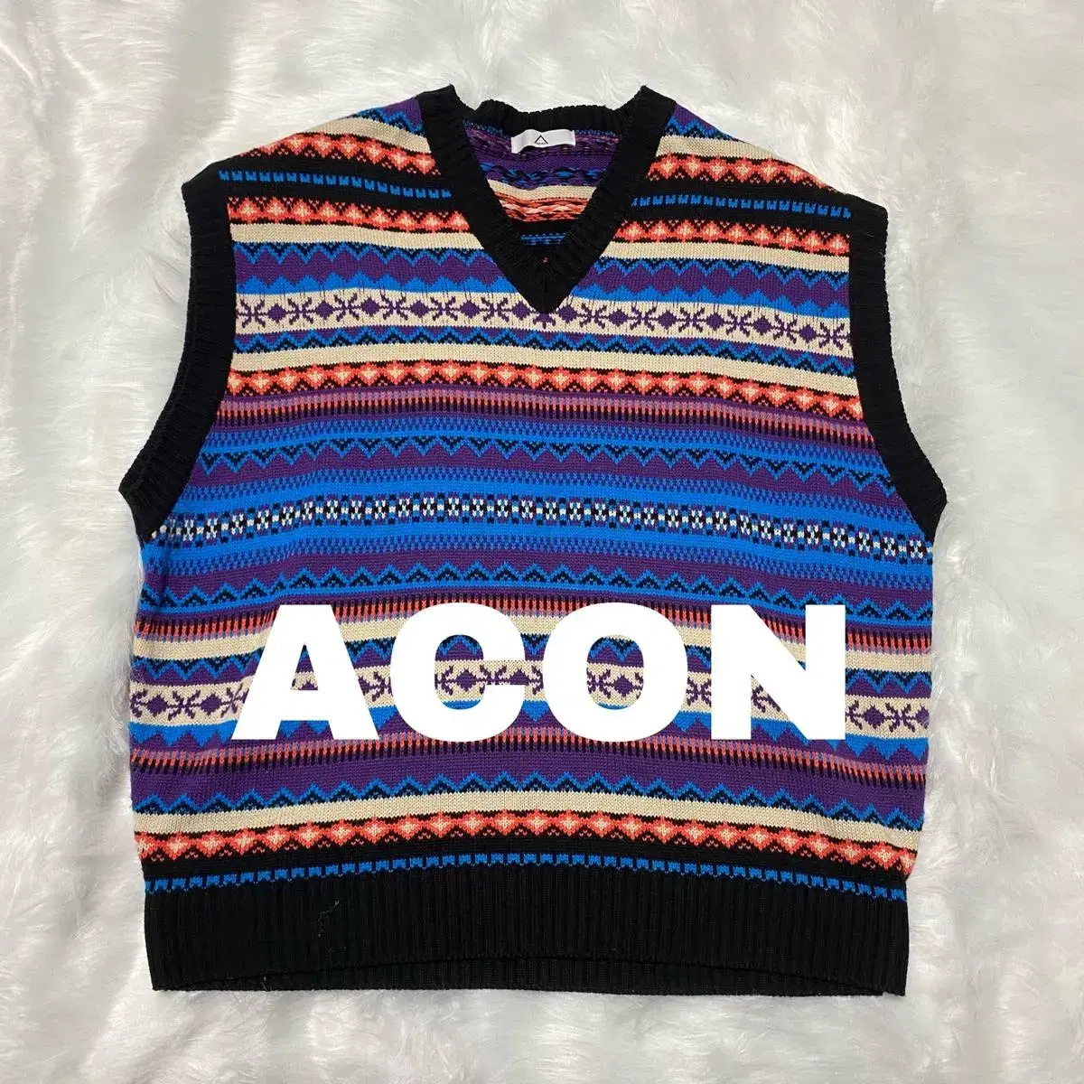 ACON 니트 조끼