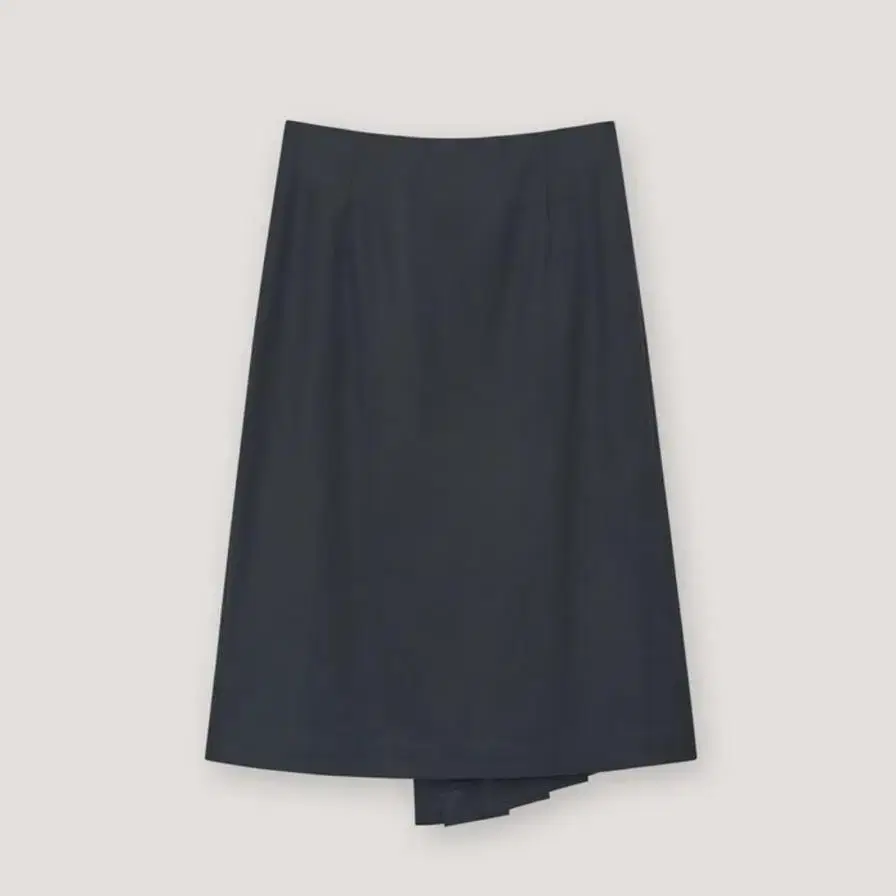 베르소 verso pleated wrap skirt