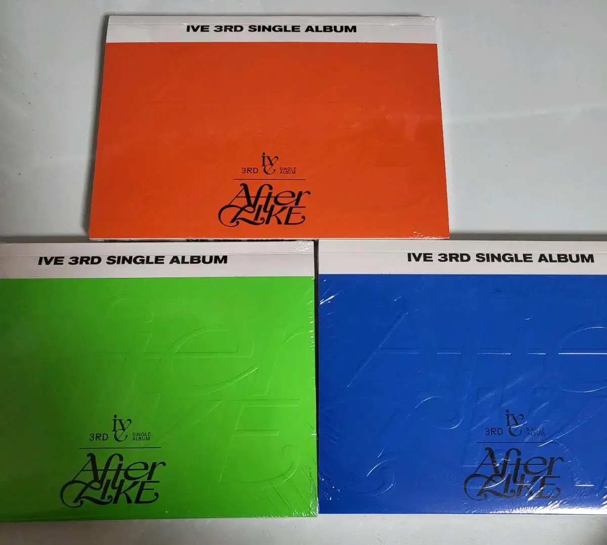 [ first edition ] ive after like 3 volumes sealed album sells