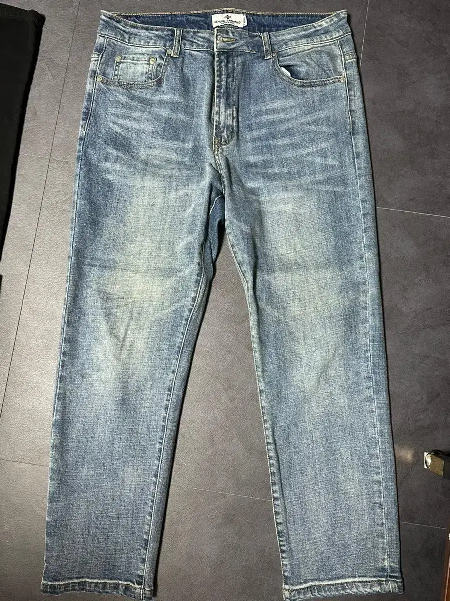 [L]Saintpaul Kelo Denim Pants bloo Large