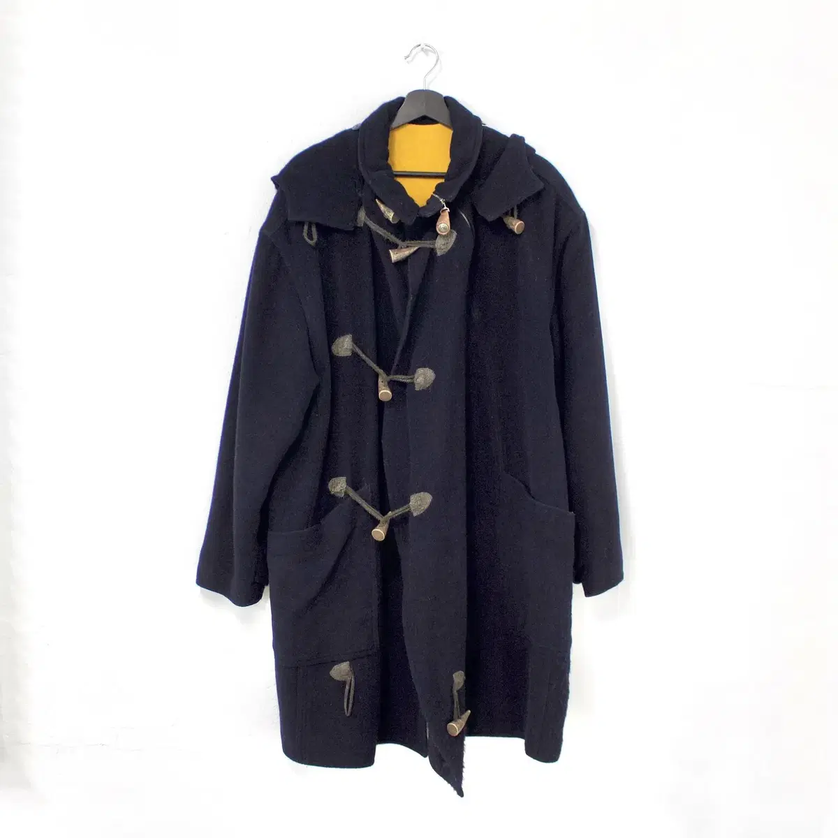 BIGLIDUE Japan Heavyweight Wool Duffel Coat (XL)