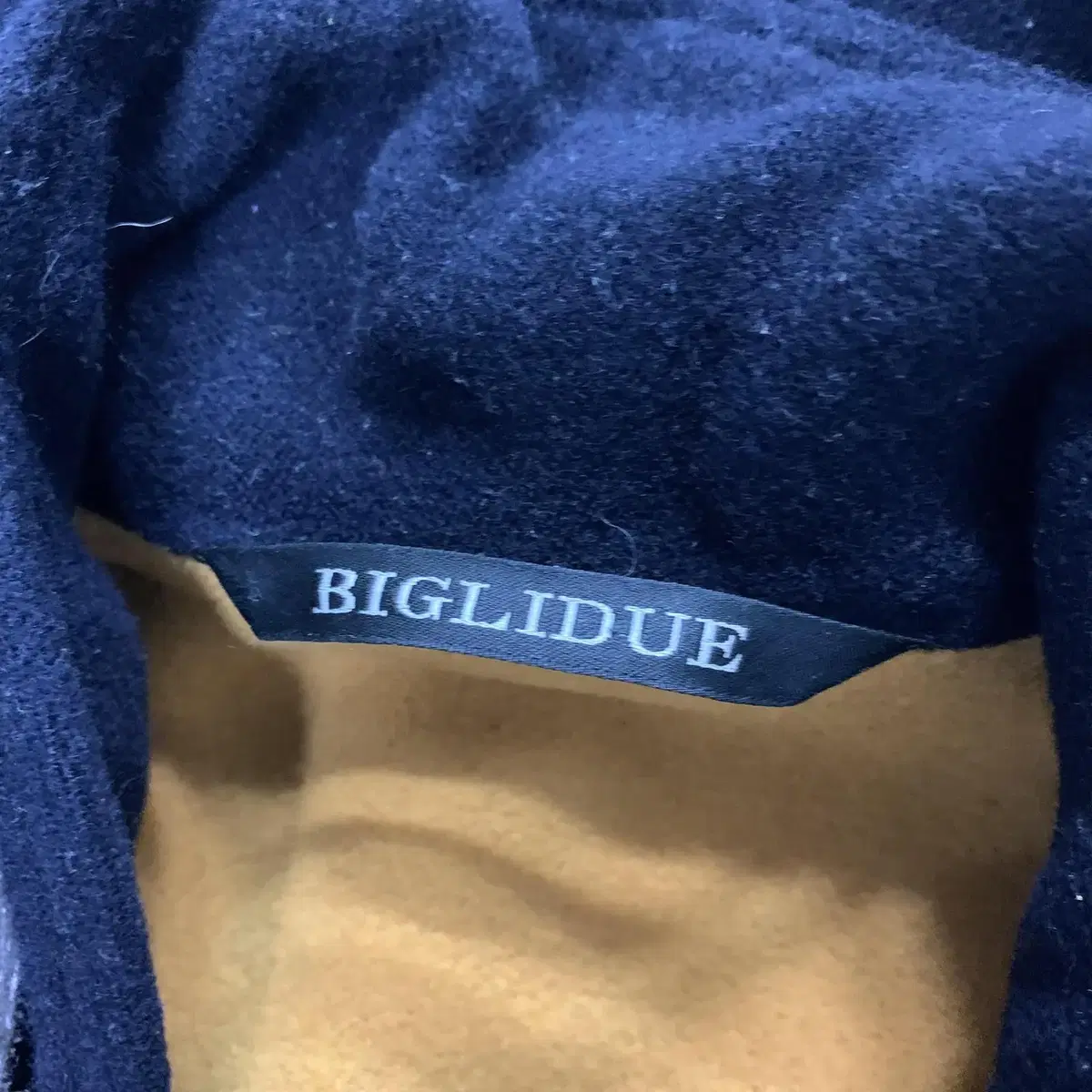 BIGLIDUE 일본 헤비울 더플코트 (XL)