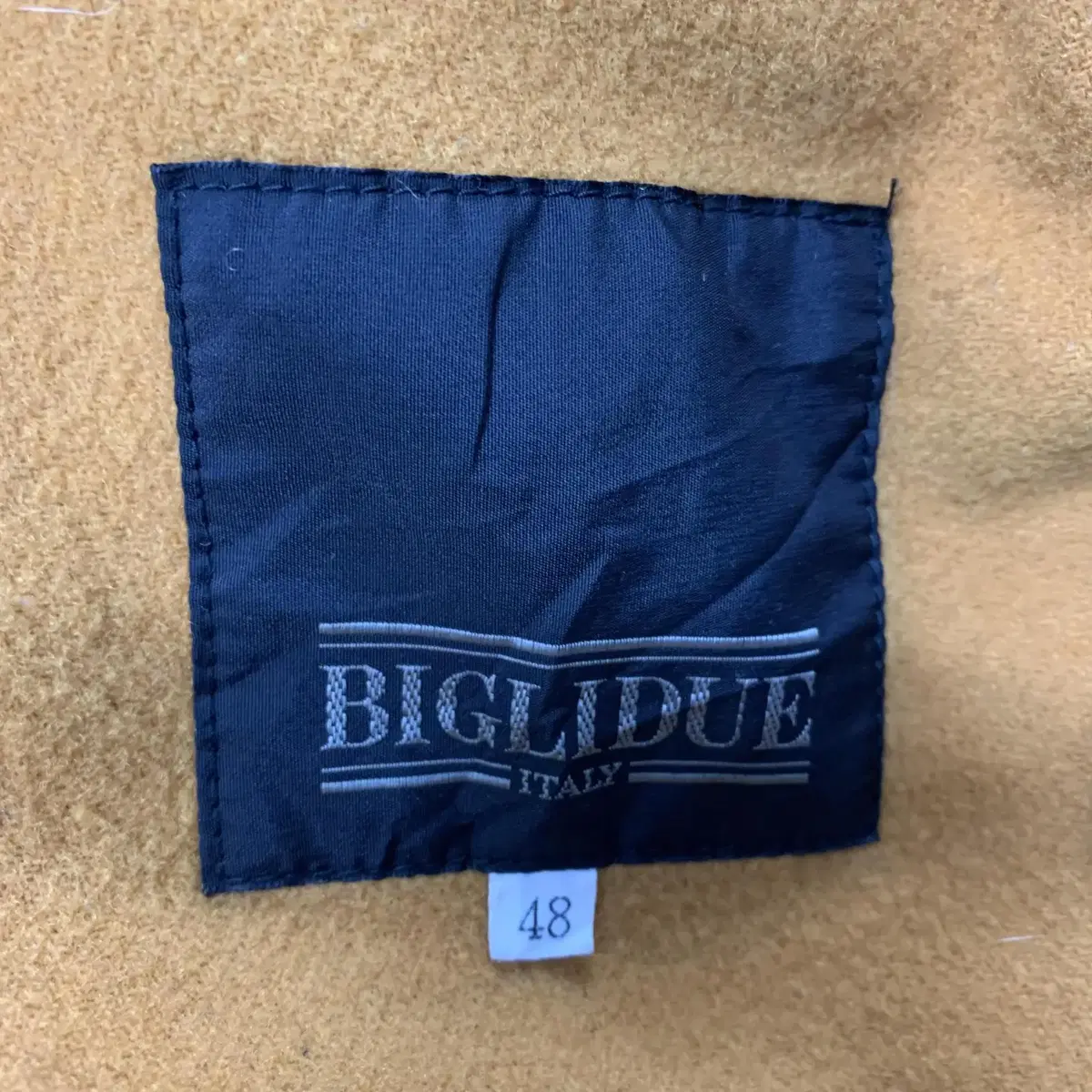 BIGLIDUE 일본 헤비울 더플코트 (XL)