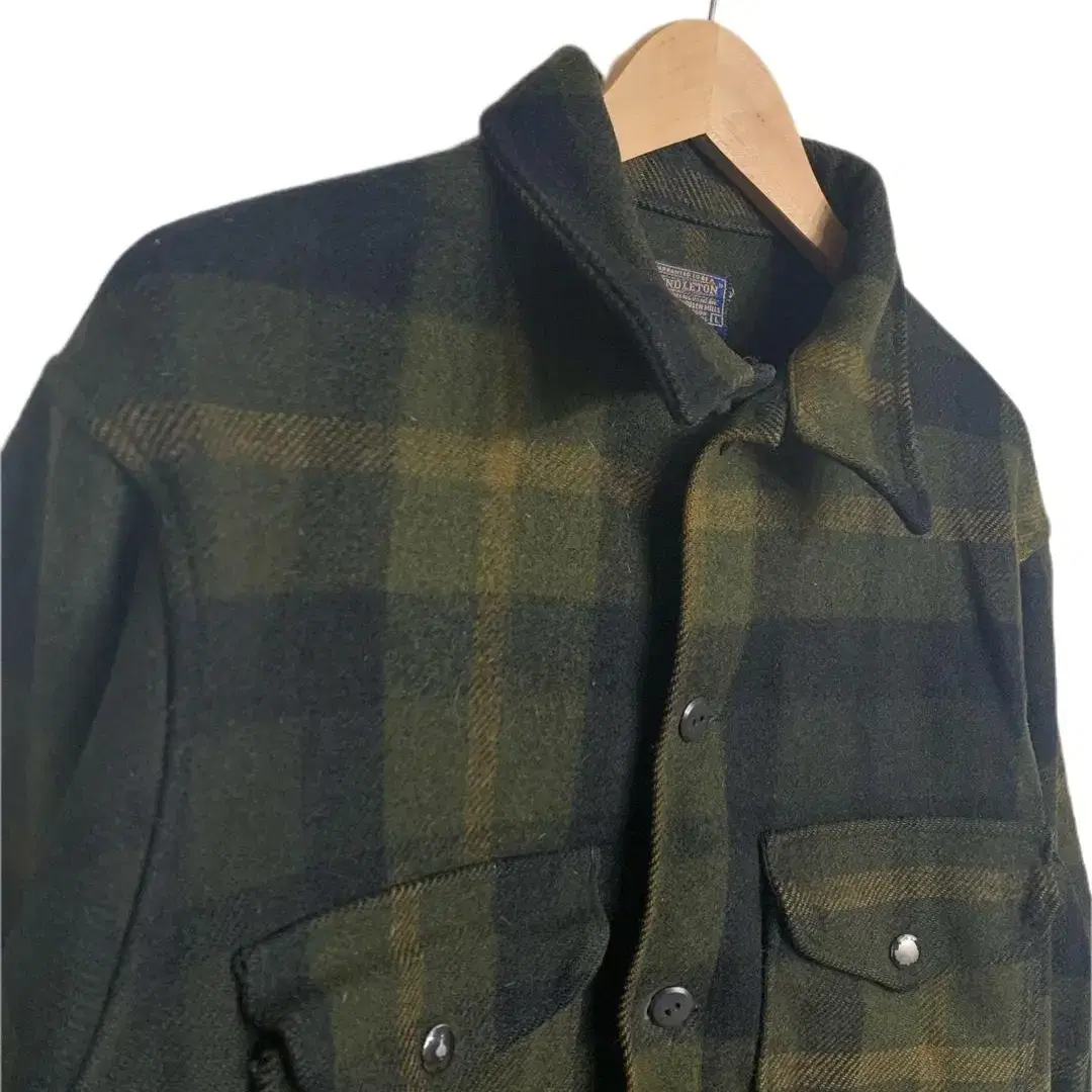 [XL] Pendleton 패턴 울 자켓