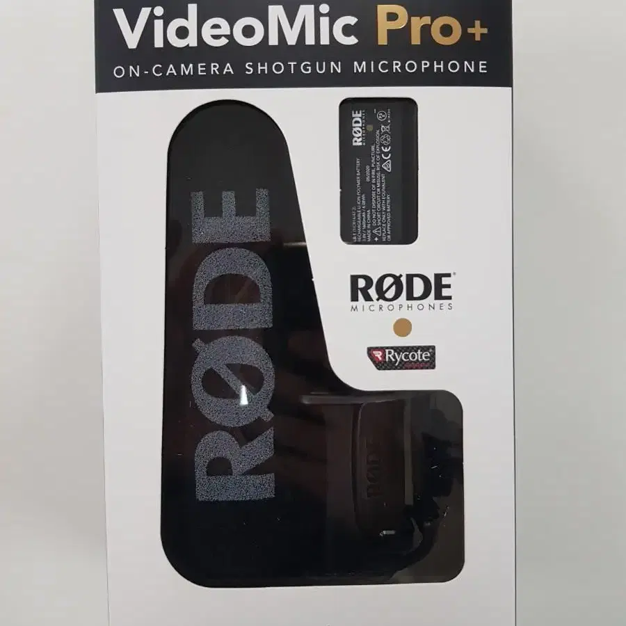 로데 VideoMic Pro+ Rycote 카메라 마이크