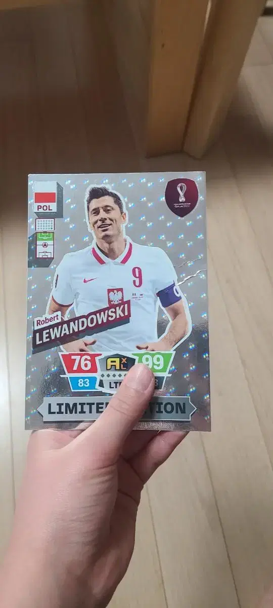 Panini Card Lewandowski