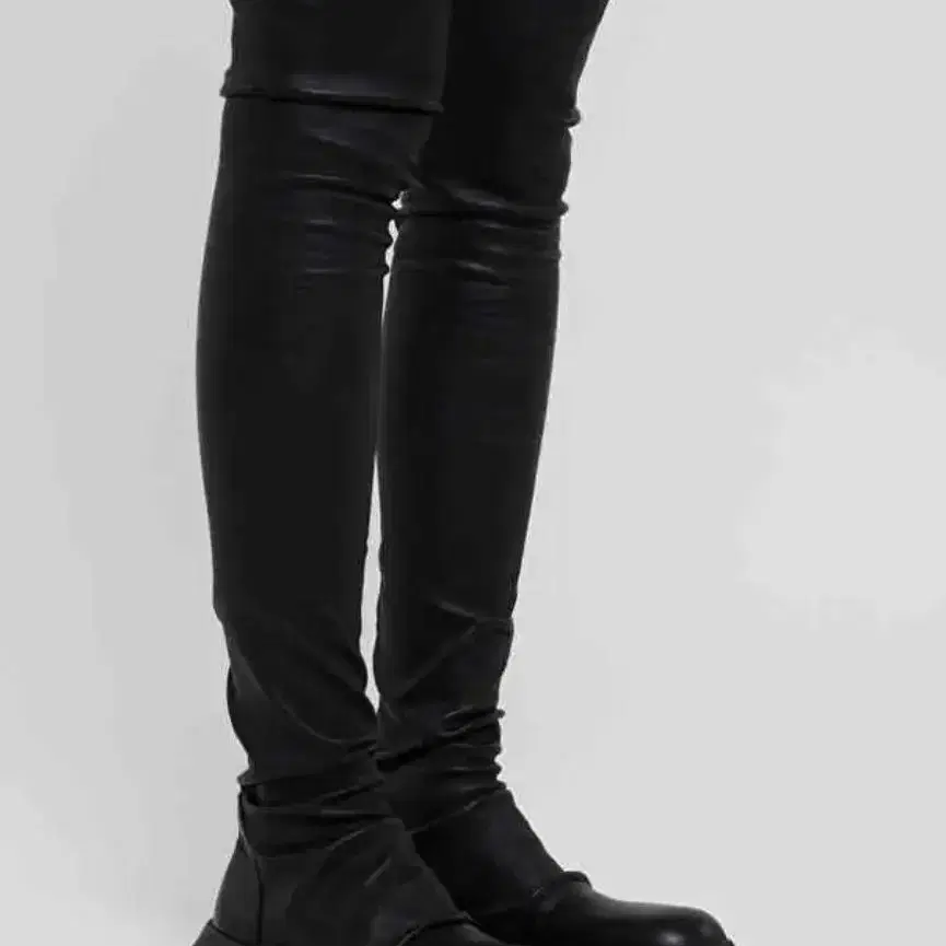 릭오웬스 chunky sole boots