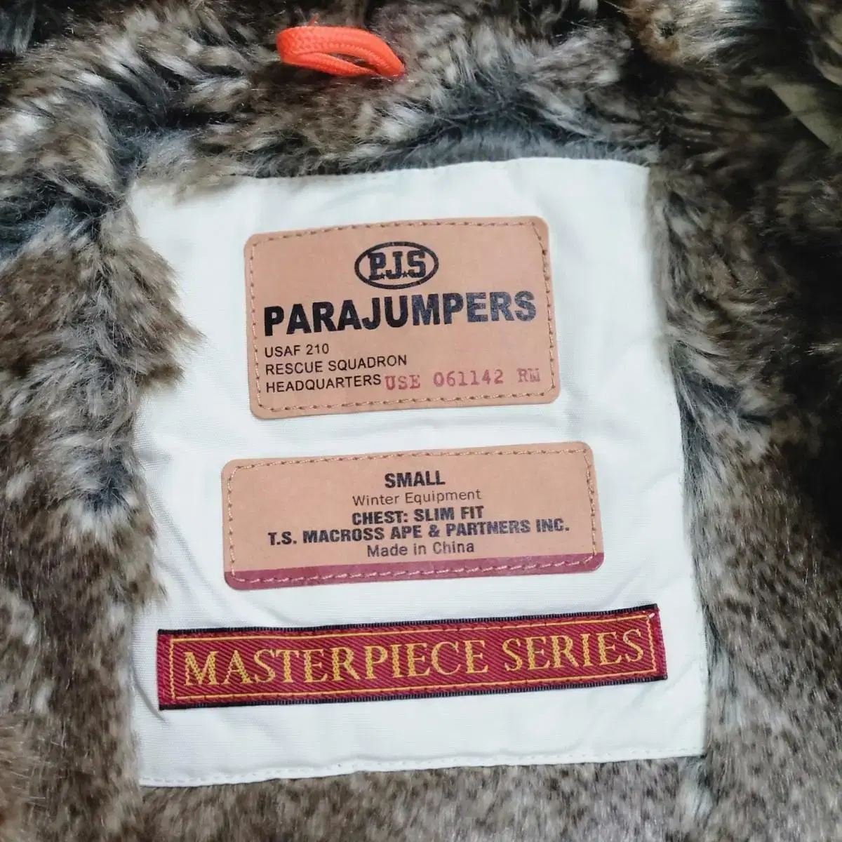 Parajumpers faux fur padding