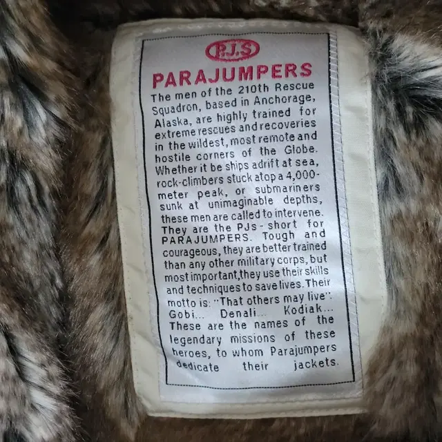 Parajumpers faux fur padding