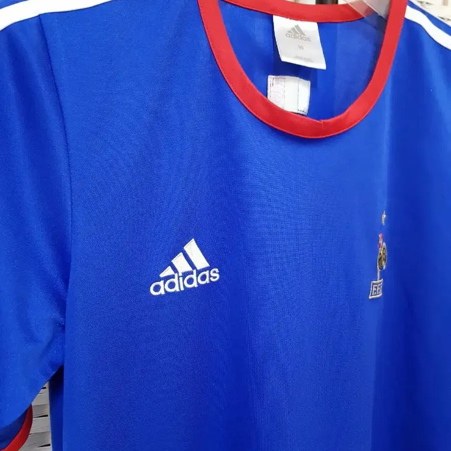 (0561) ADIDAS 아디다스 프랑스 축구 반팔 티셔츠 90 S