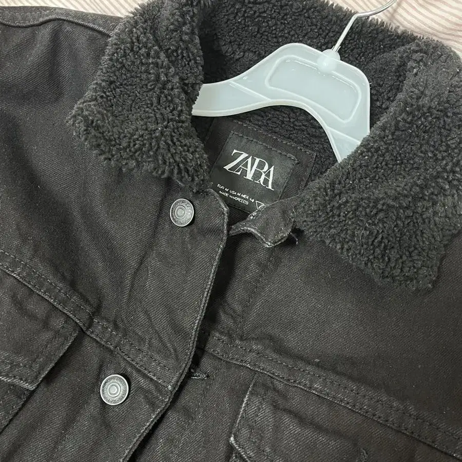 ZARA 양털 청자켓 스페인 구매 남녀공용