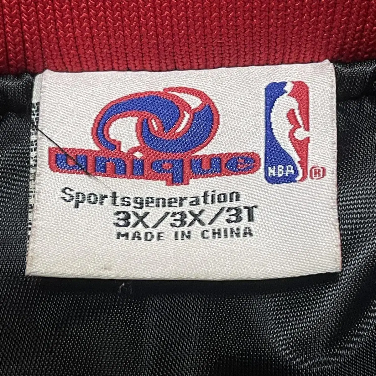 유니크스포츠 제네레이션 바시티자켓 빈티지 NBA 나일론 패치