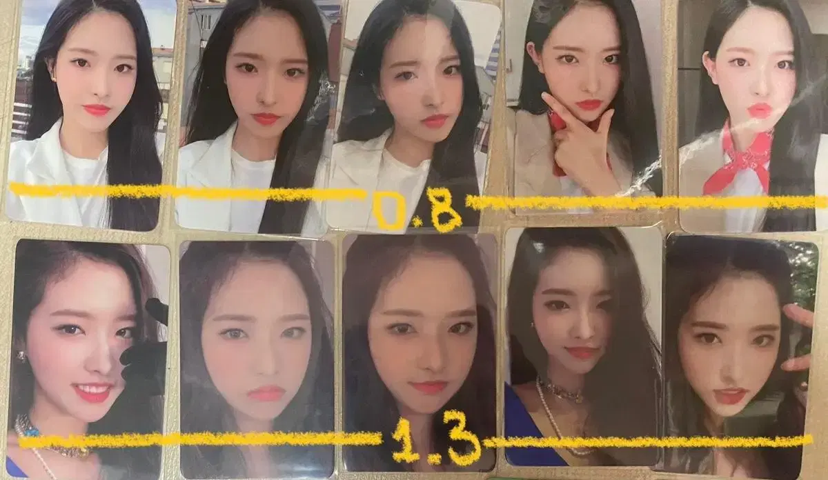 loona loona photocard olivia hye chuu