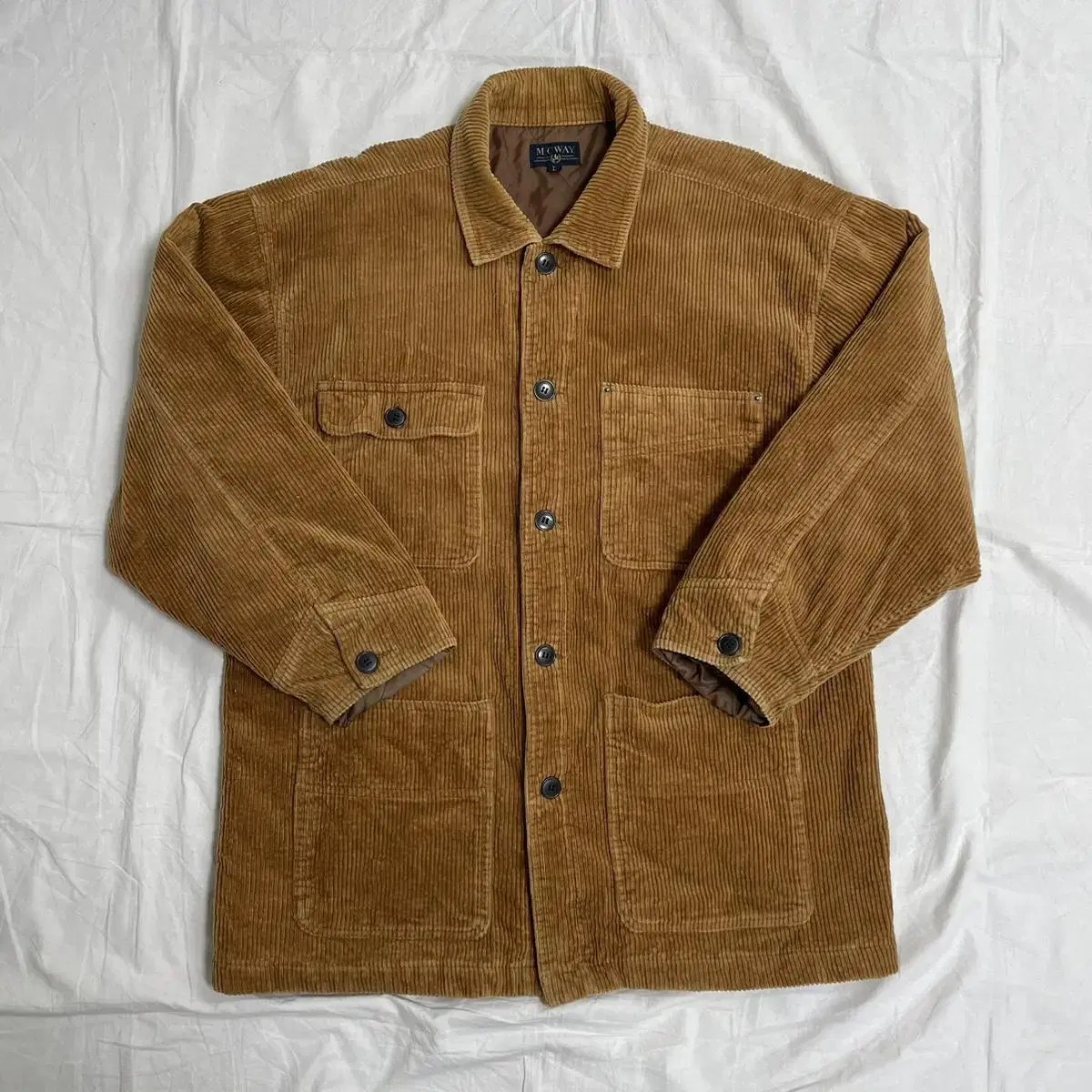 Genuine MCWAY Amecazi Corduroy Michigan Jacket