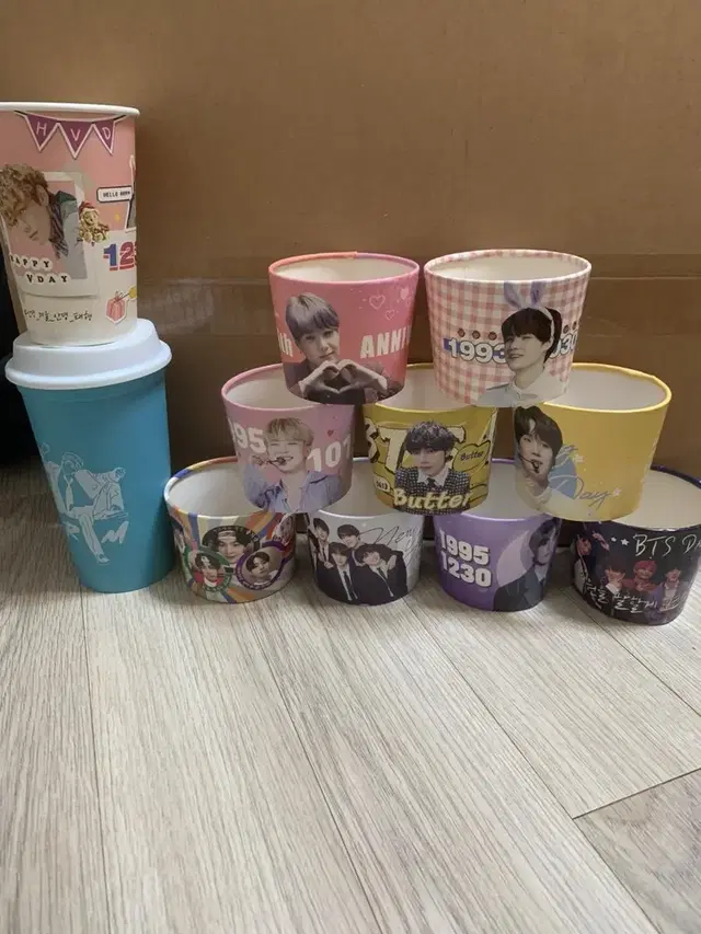 방탄 컵홀더 리유저블 텀블러  bts cup holder tumbler