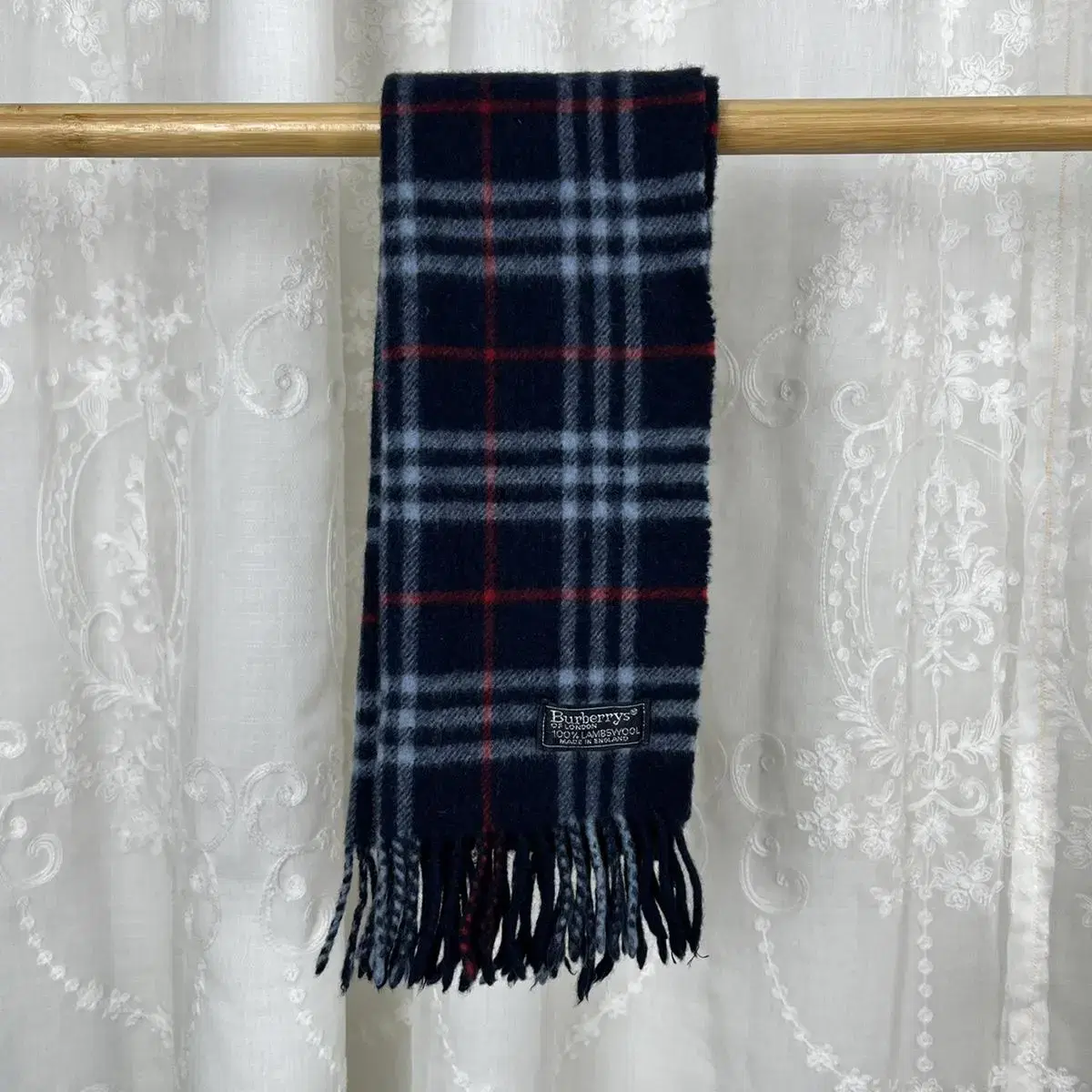 Burberry Shawl (Navy)