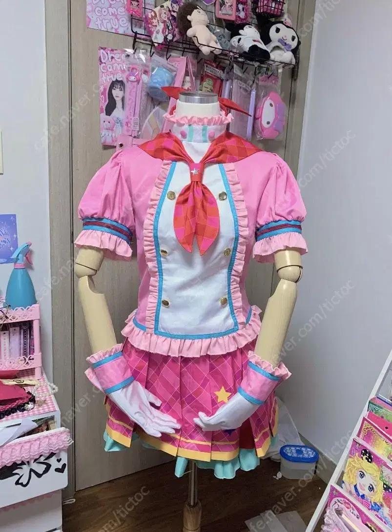 I.M. Star Aikatsu Lime Hoshimiya Ichigo 2nd Season School Look Cosplay