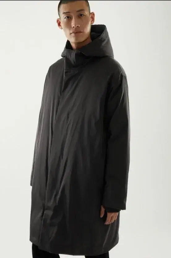 Course Recycled Polyamide Down Lined Waterproof Coat