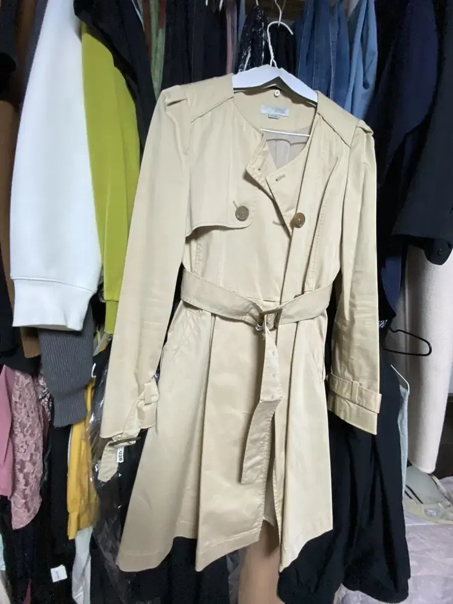 2me one-piece trench jacket