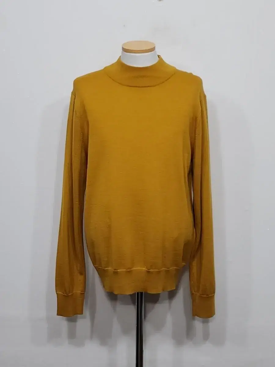 [100] Men's Sandro Knit Vahn Mock Tee