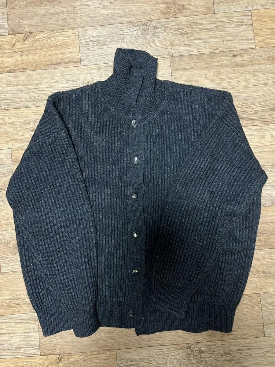 Zuu Homme kara Full cardigan in CHARCOAL size L