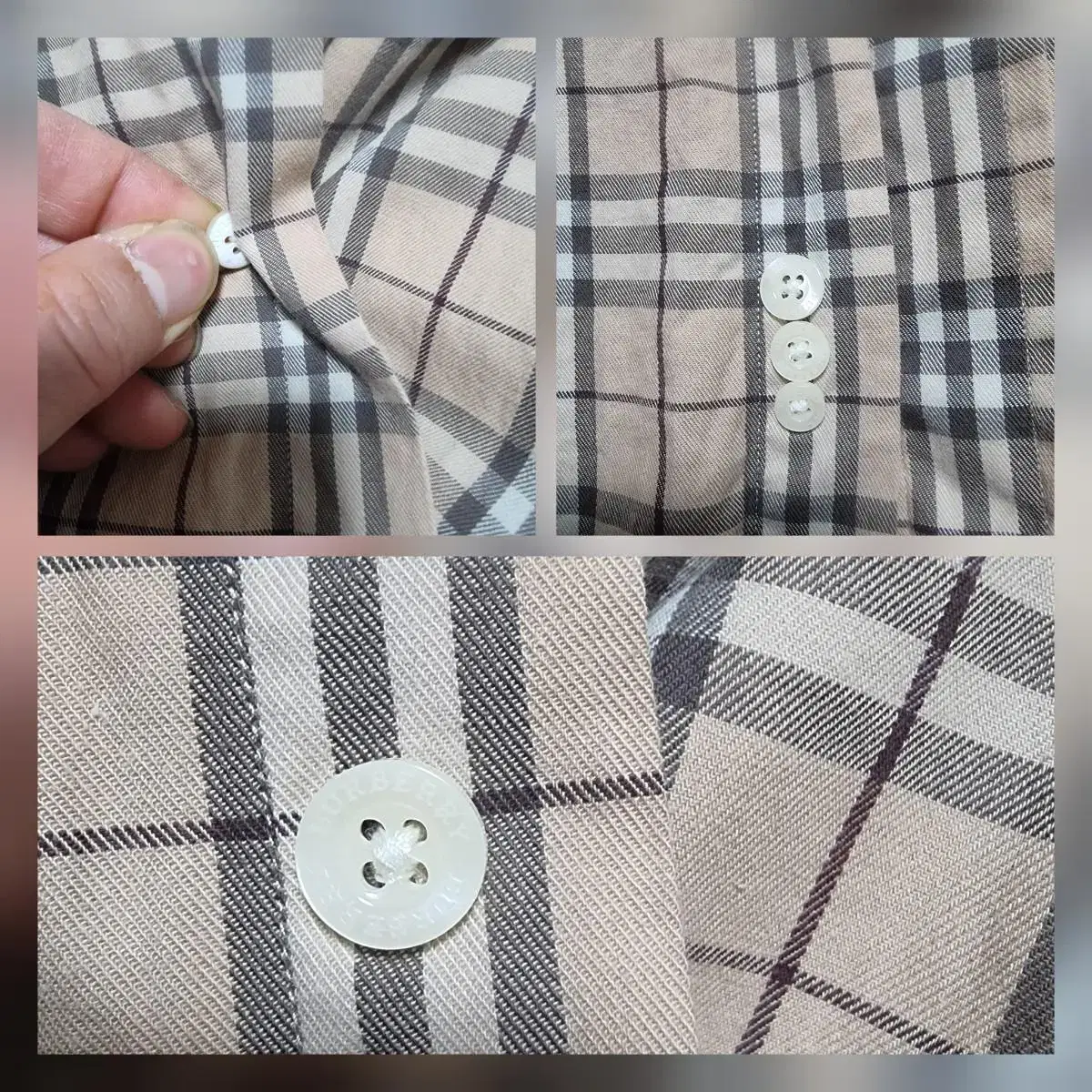 (xl) 버버리런던노바체크셔츠 버버리체크셔츠 버버리셔츠 burberry