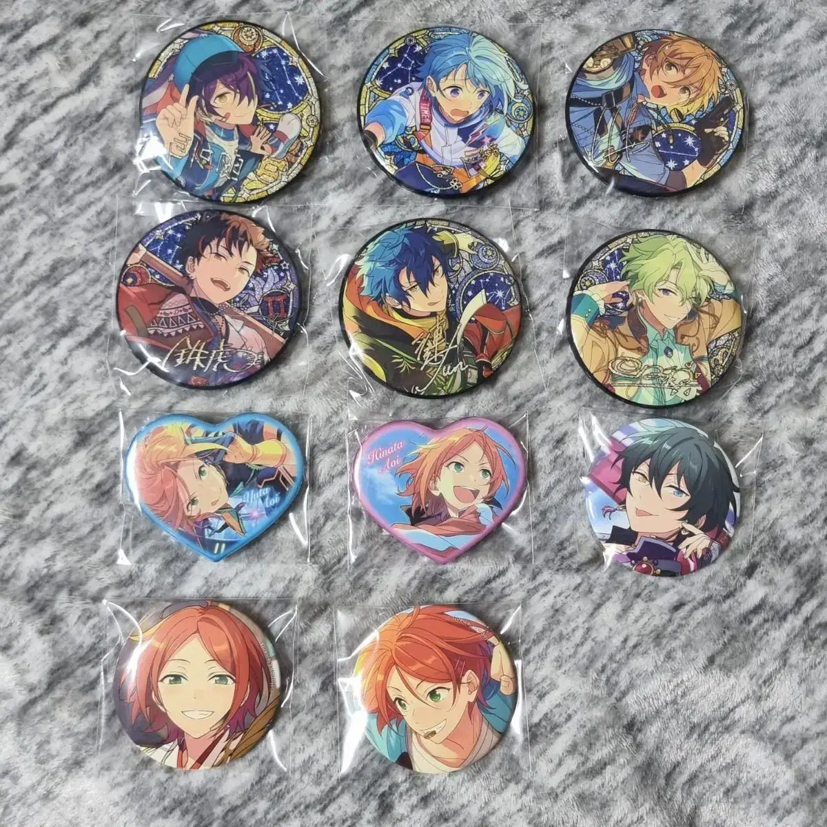 Anstar Can Badge Shiguang Badge Shinobu Hajimezun Tetora Hiyori