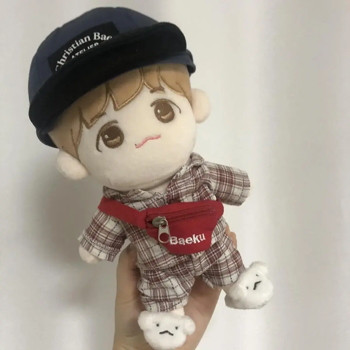 Baekhyun Doll (Angle Bag) + Fried Shrimp Doll Clothes