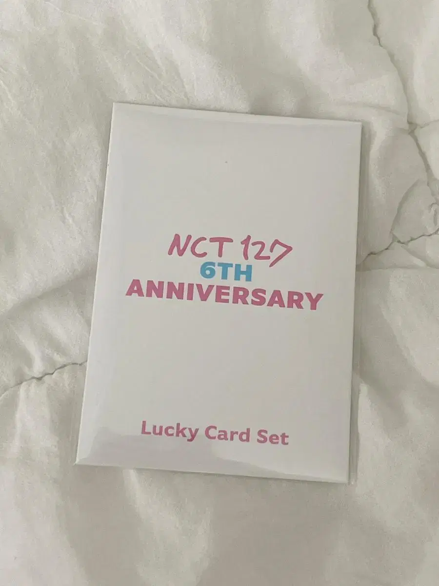 6th Anniversary jungwoo Lucky Card Amulet WTS