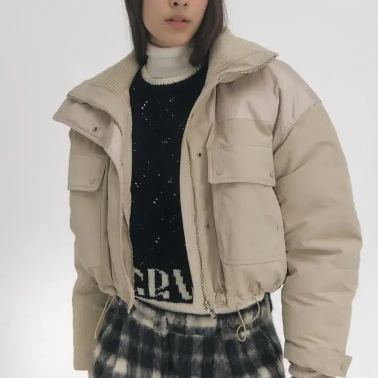 (새상품)그로브스토어 22WINTER MONT PADDING beige