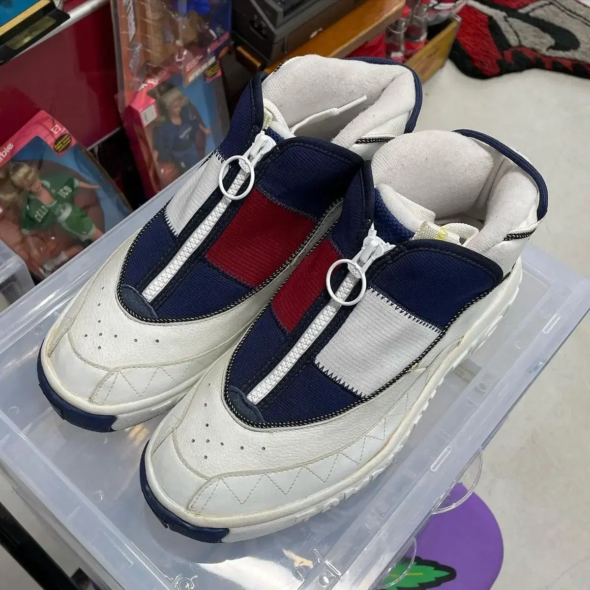 90s tommy hilfier shoes  타미힐피거 올드스쿨 신발