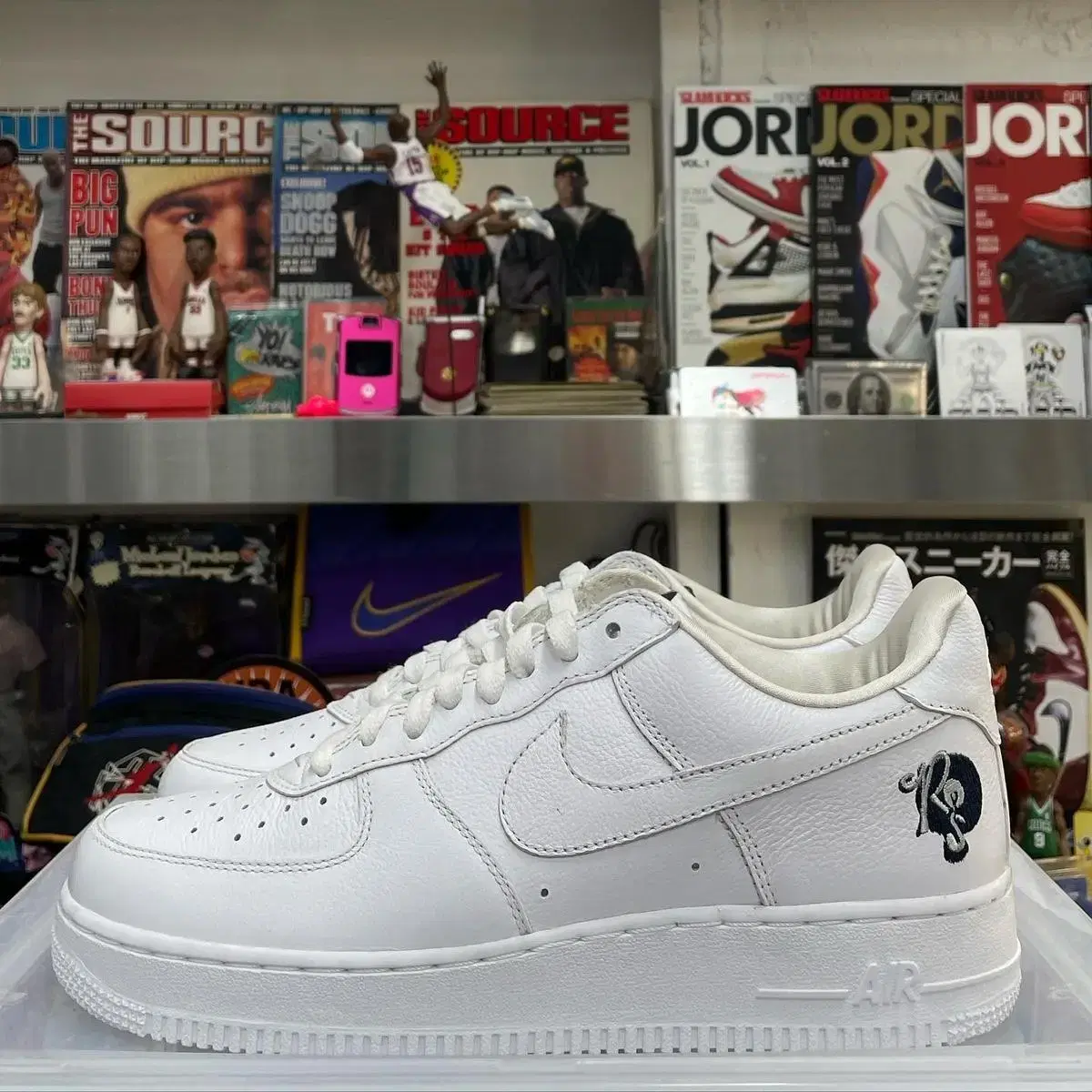 nike af1 low roc-a-fella 나이키 에어포스원 로카펠라