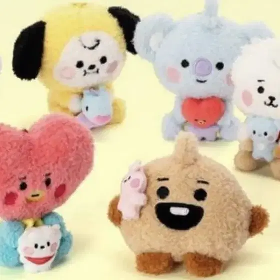 BT21 일본 슈키 마이리틀버디베이비 시리즈