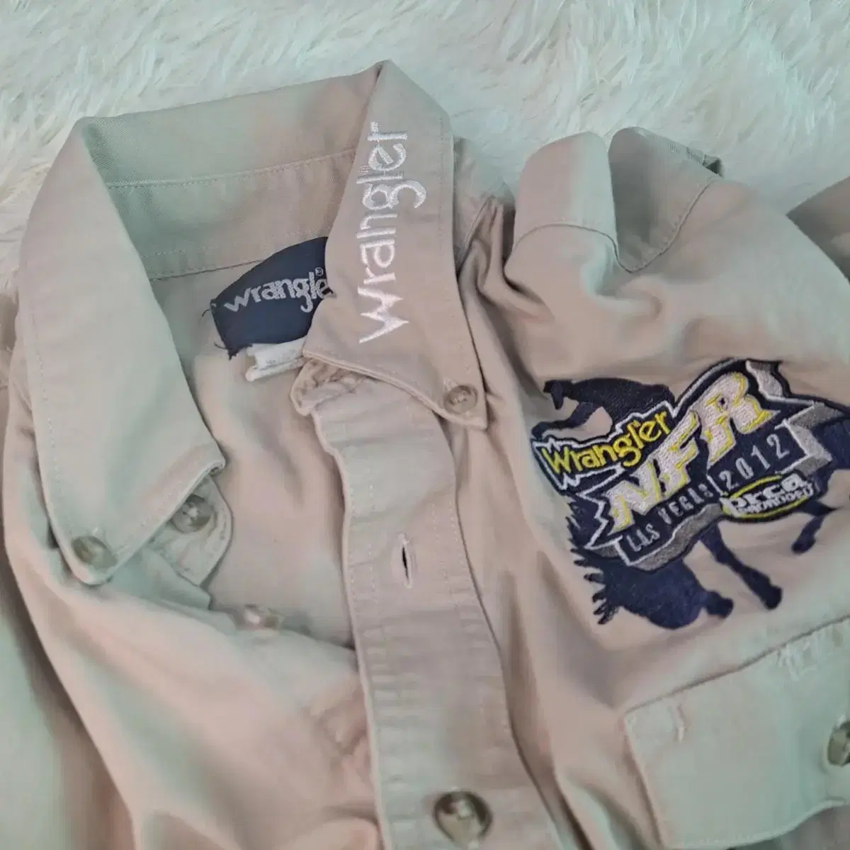 Wrangler NFR 2012 프로로데오 로데오 셔츠