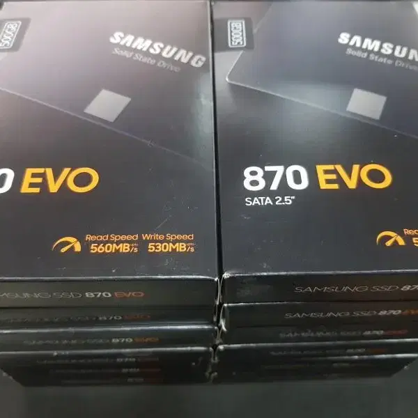 삼성 870 EVO 500GB 2개