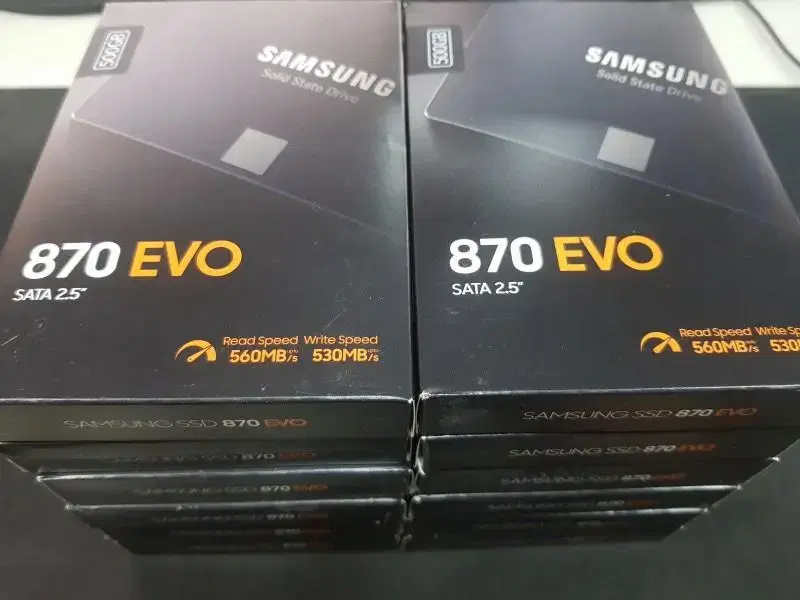 삼성 870 EVO 500GB 2개