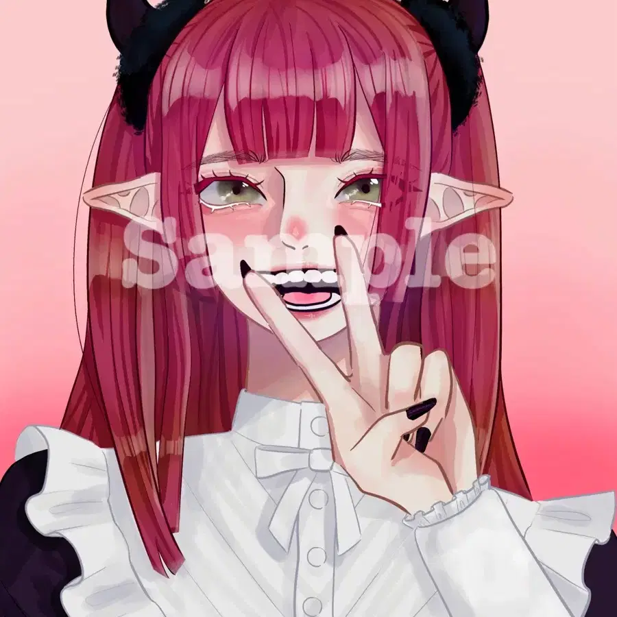 LD 두상 흉상 반신 그림 커미션