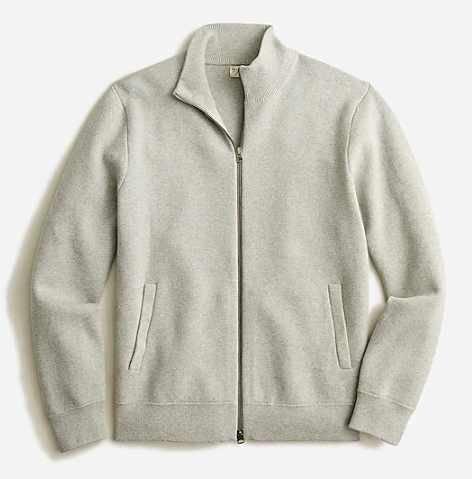 Jake's Zip-Up Sweater / Gray