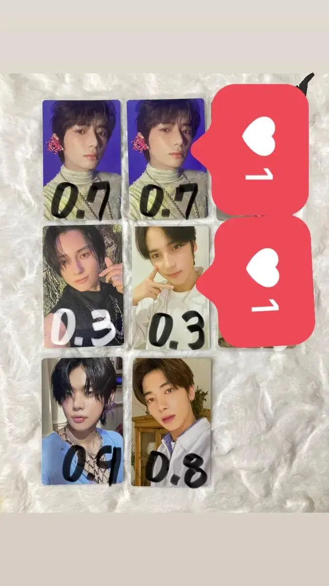 Home version Taehyun,Hooning Bulk wts