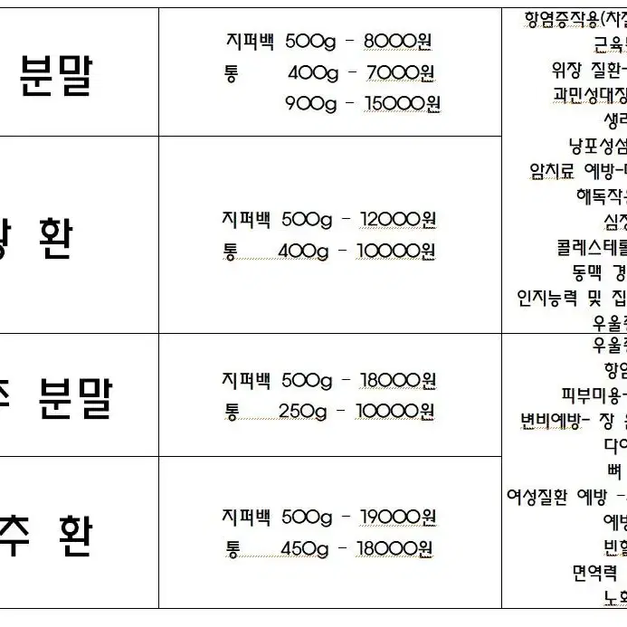 구기자 분말 발효분말 250g