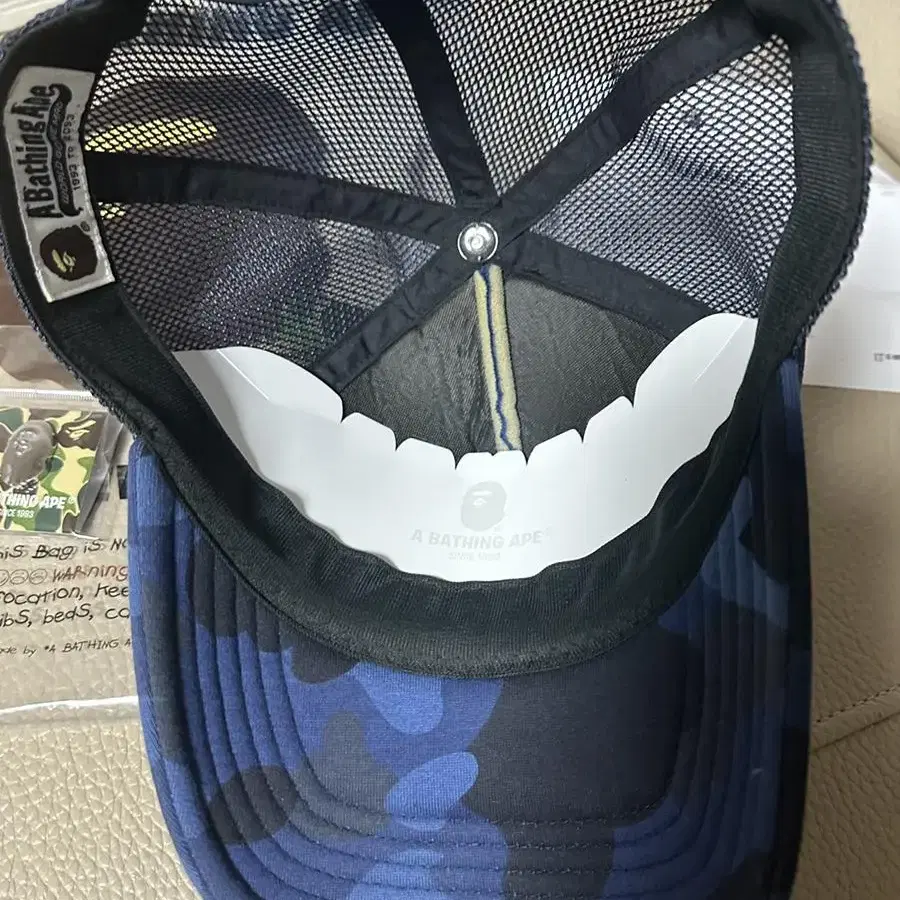 bape x jjjjound trucker mesh cap