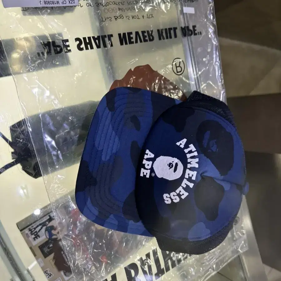 bape x jjjjound trucker mesh cap